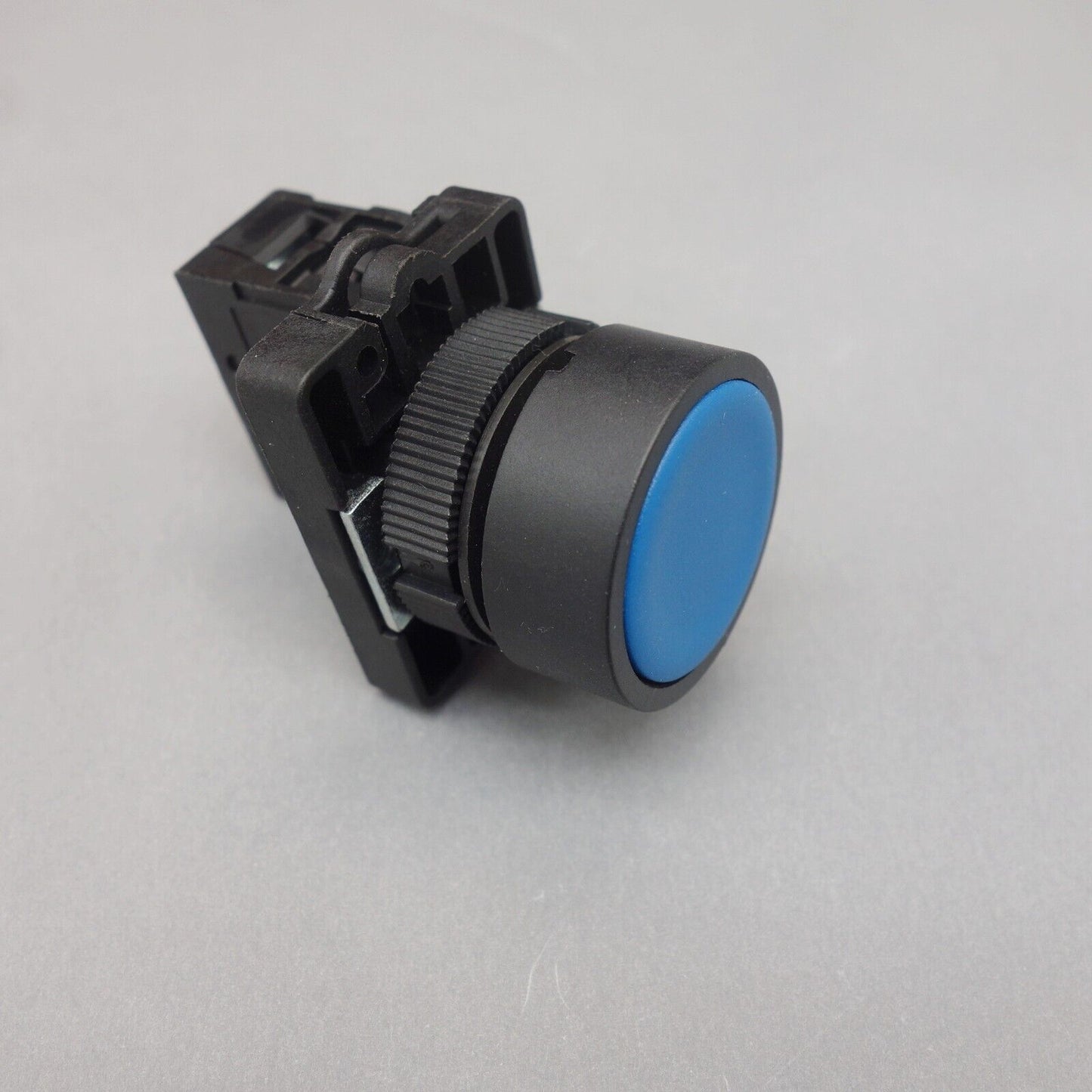 2PCS 22MM PUSHBUTTON SWITCH FITS XB2EA61 Blue 1No flush push Momentary Plastic