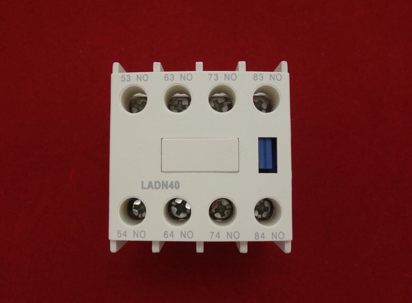 1PC Auxiliary Contact Block Fits LADN40 4NO USE FOR LC1D NEW TYPE CONTACTOR