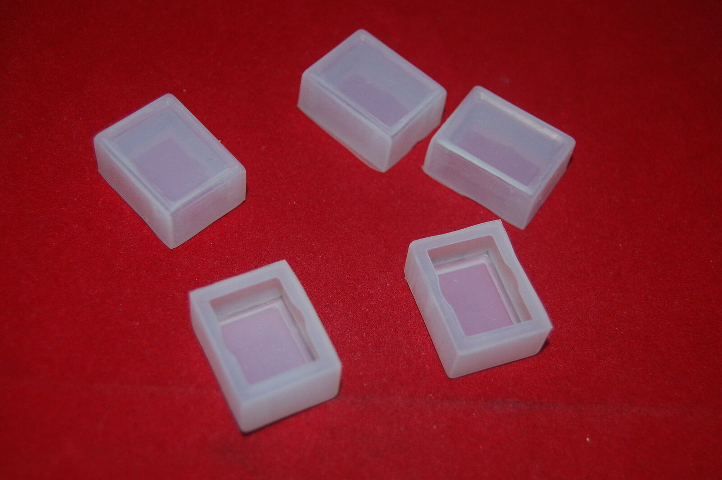 5PCS rectangle Transparent boot for 16mm Pushbutton or Pilot light waterproof