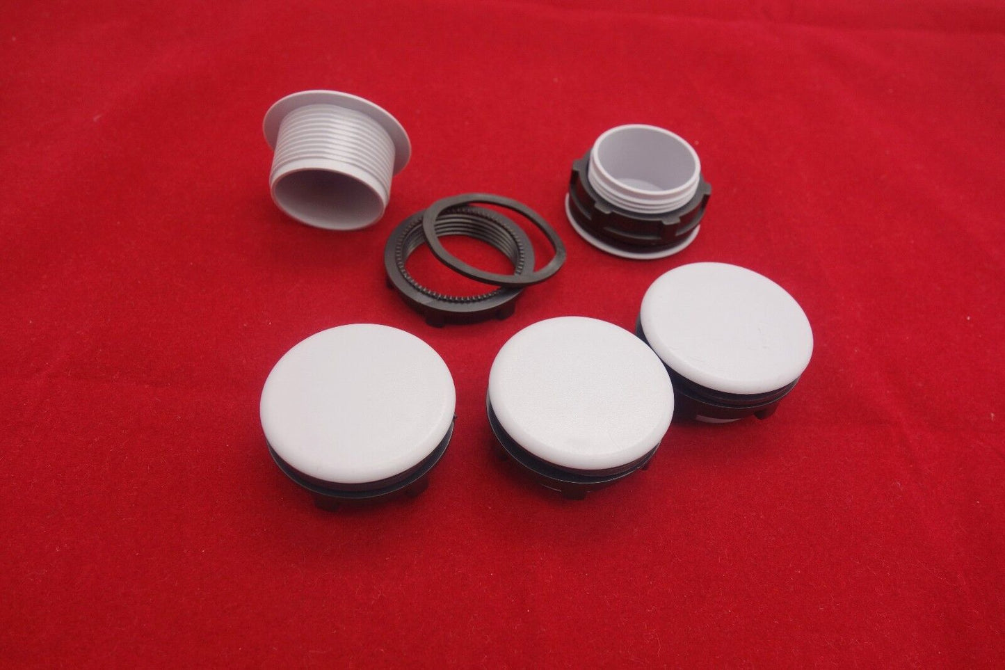 5PCS Plastic Round Closing Plate Dia.30mm Fits 9001 K51
