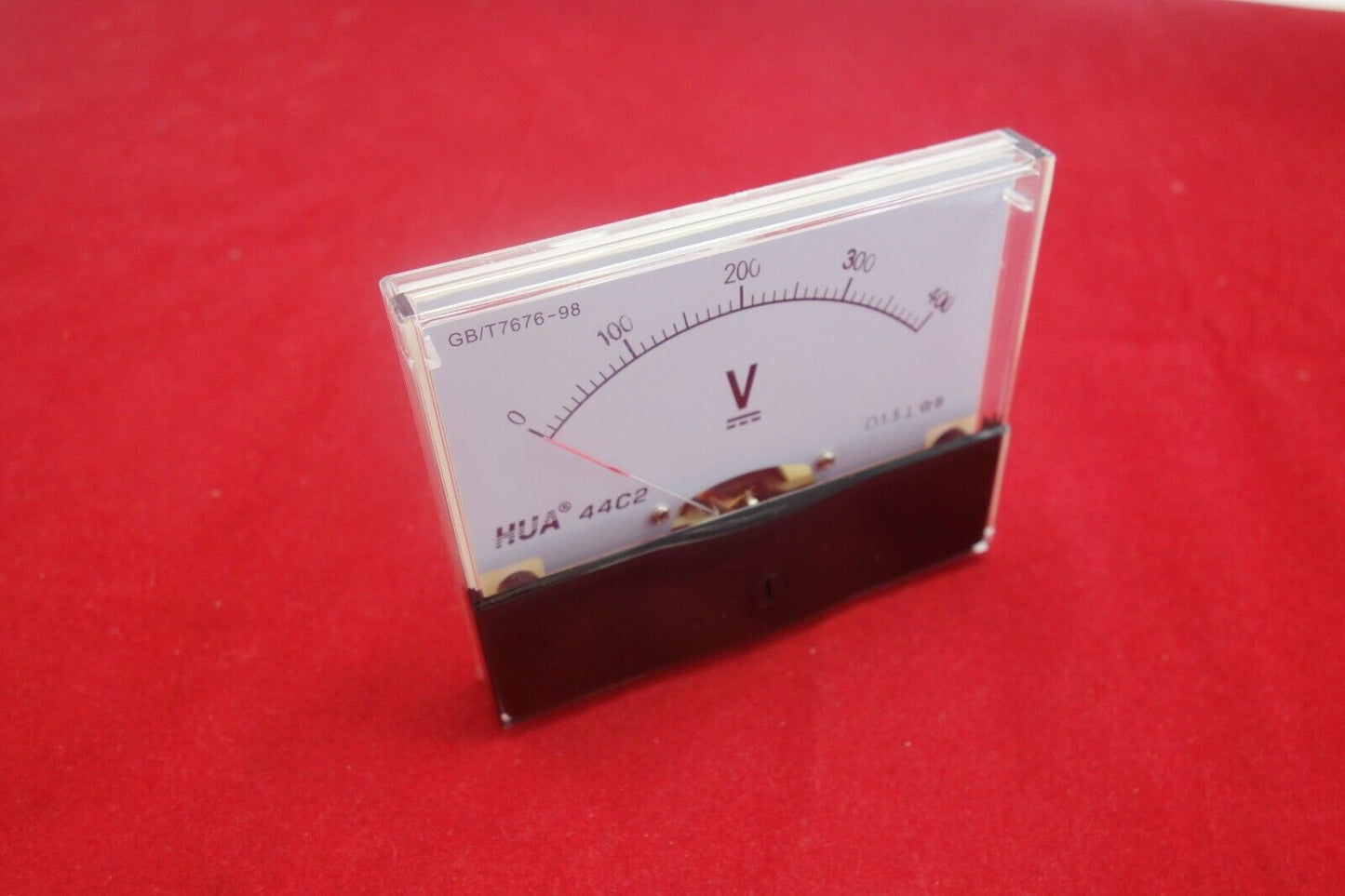 1pc Analog Voltage VOLTMETER Panel Meter DC 0 - 400V 44C2 80*100MM