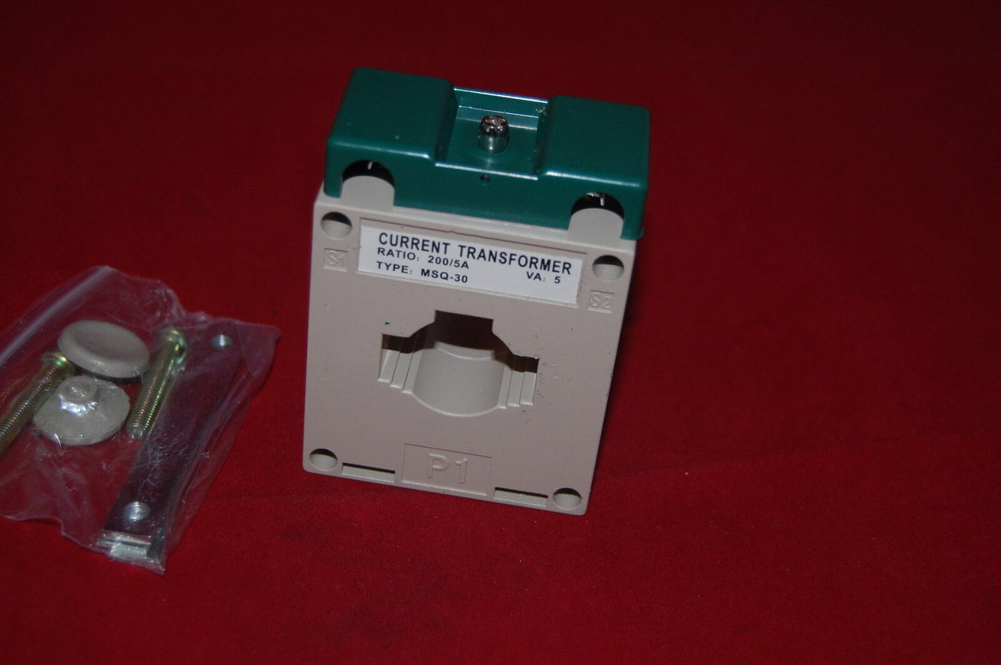 1PC MSQ30 Current Transformer 200/5A 50/60HZ Accuracy Class 1.0
