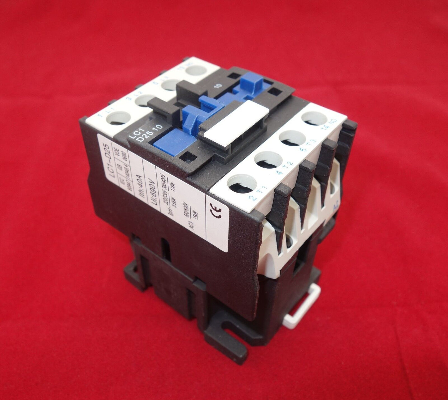 1PC FITS Old Style LC1-D2510 AC CONTACTOR 25A Coil 24V AC 50/60HZ 3NO+NO