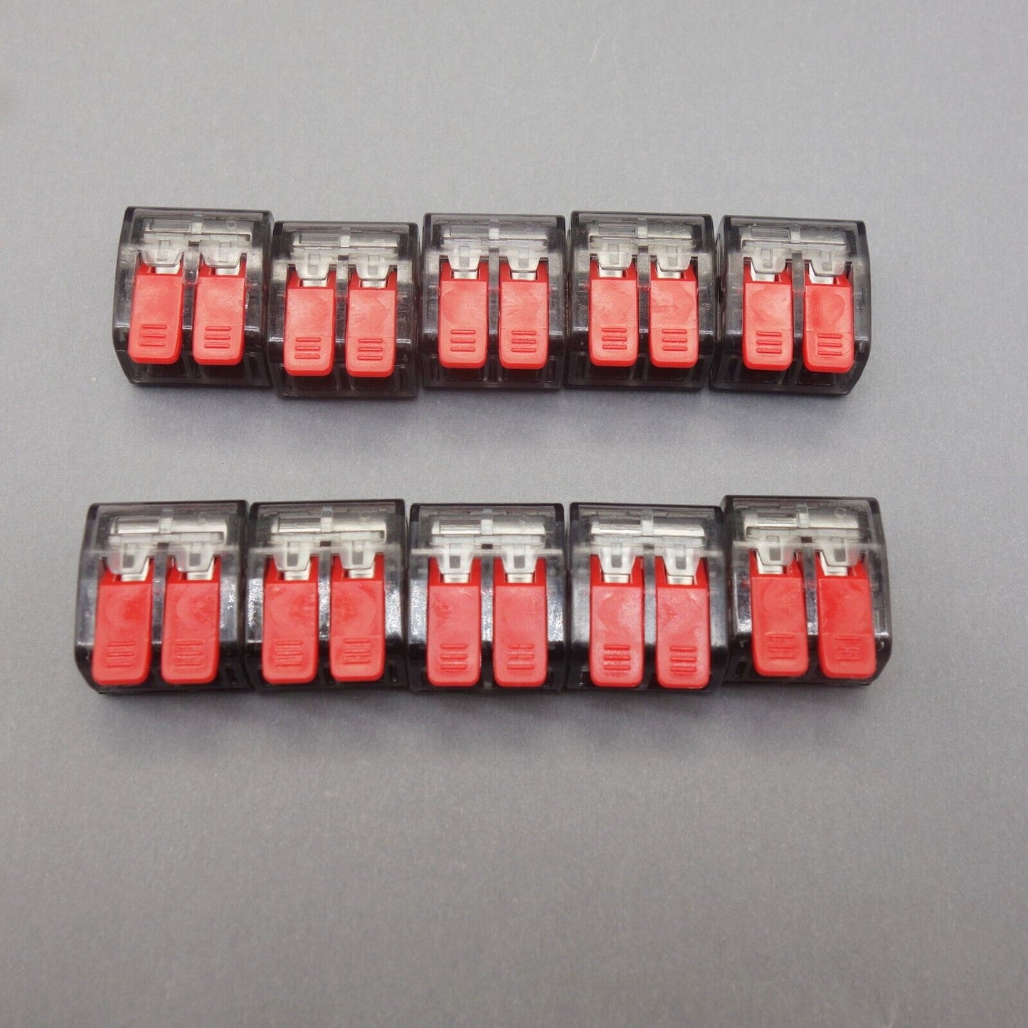 10PCS Transparent PUSH IN QUICK CONNECTOR terminal block 32A 2 3 4 5 circuits