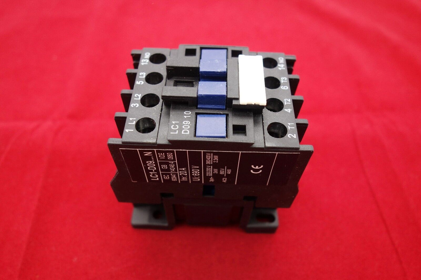 1PC FITS Old Style LC1-D0910 AC CONTACTOR 9A COIL 24V AC 50/60HZ 3NO+NO