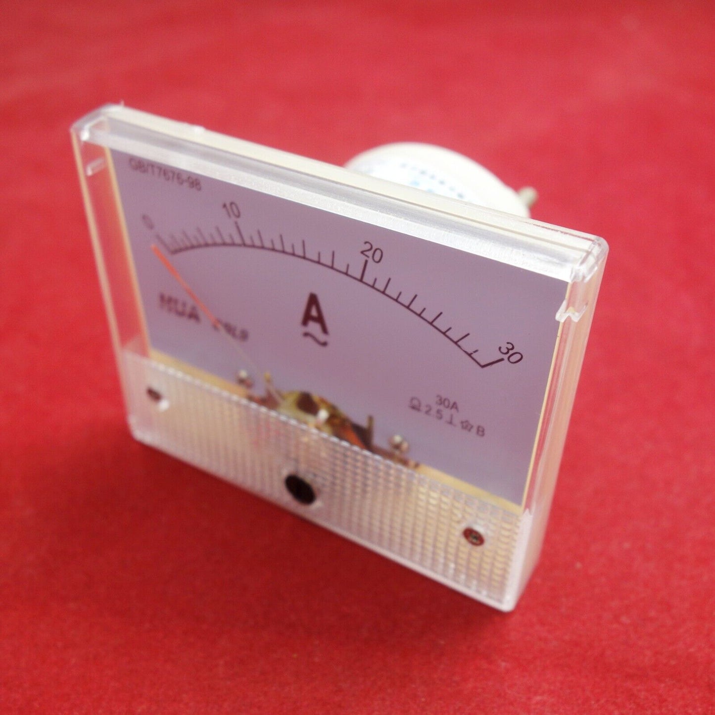 1pc AC 0-30A Analog Ammeter Panel AMP Current Meter 69L9 direct connect
