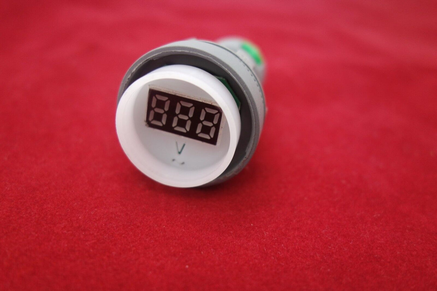 1pc 22MM Yellow AC 50-500V 3 digital LED Voltmeter Voltage meter Pilot Light typ