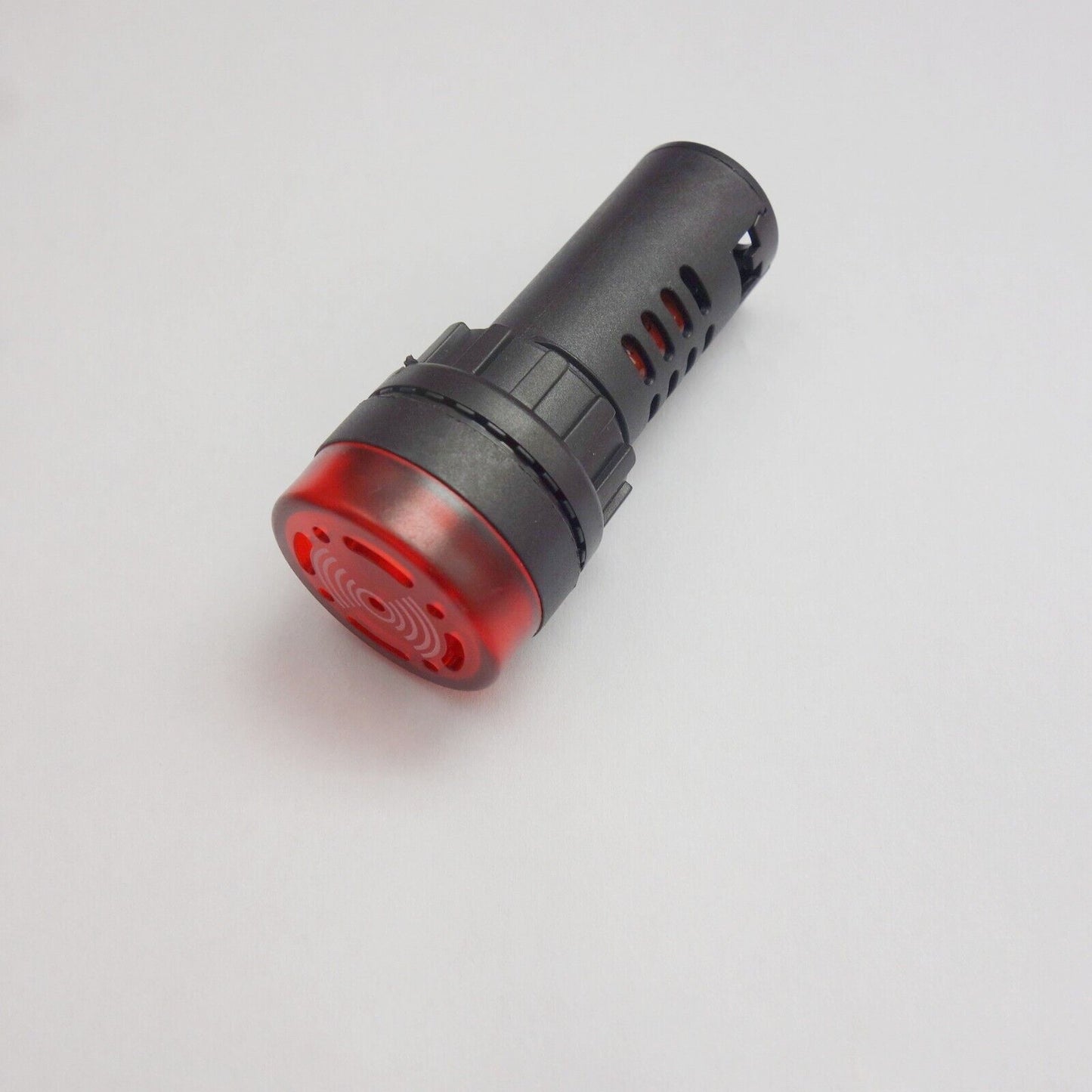 10PCS 120V 22mm Flash Light Red LED Active Buzzer Beep Indicator intermittently
