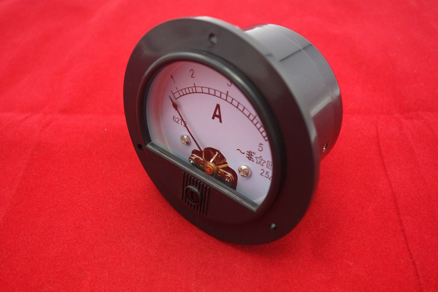 AC 0-5A ROUND Analog Ammeter Panel AMP Current Meter Dia. 90mm direct Connect