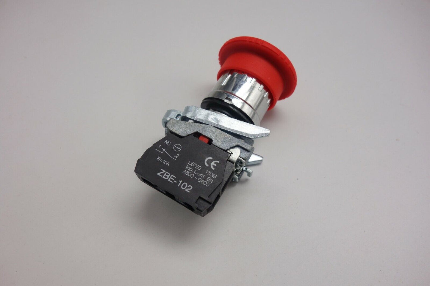 1PC Mushroom head release Emergency switching off pushbuttons Fits XB4BS542