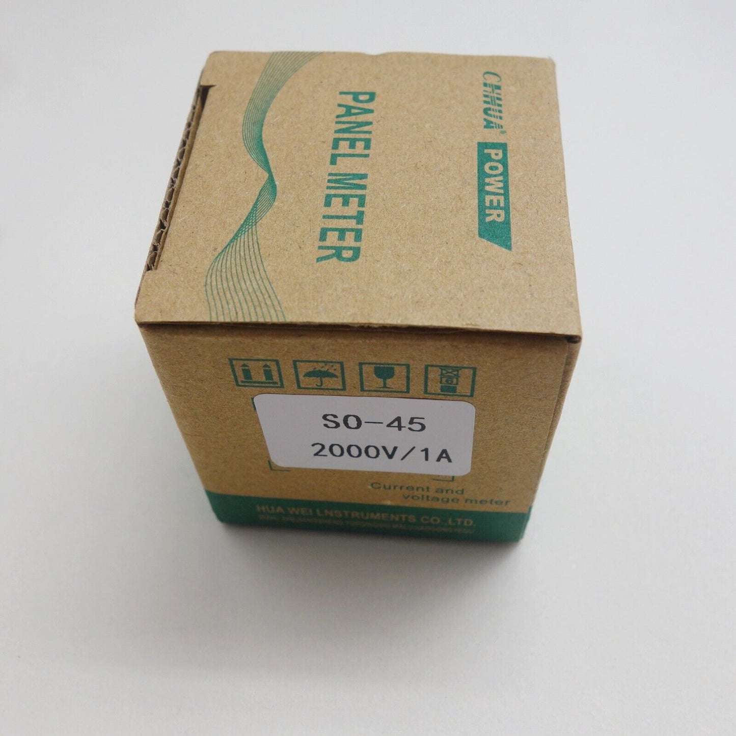 1PC DC 0- 2000V Analog Voltmeter Analogue Voltage panel meter SO45 2000V/1A