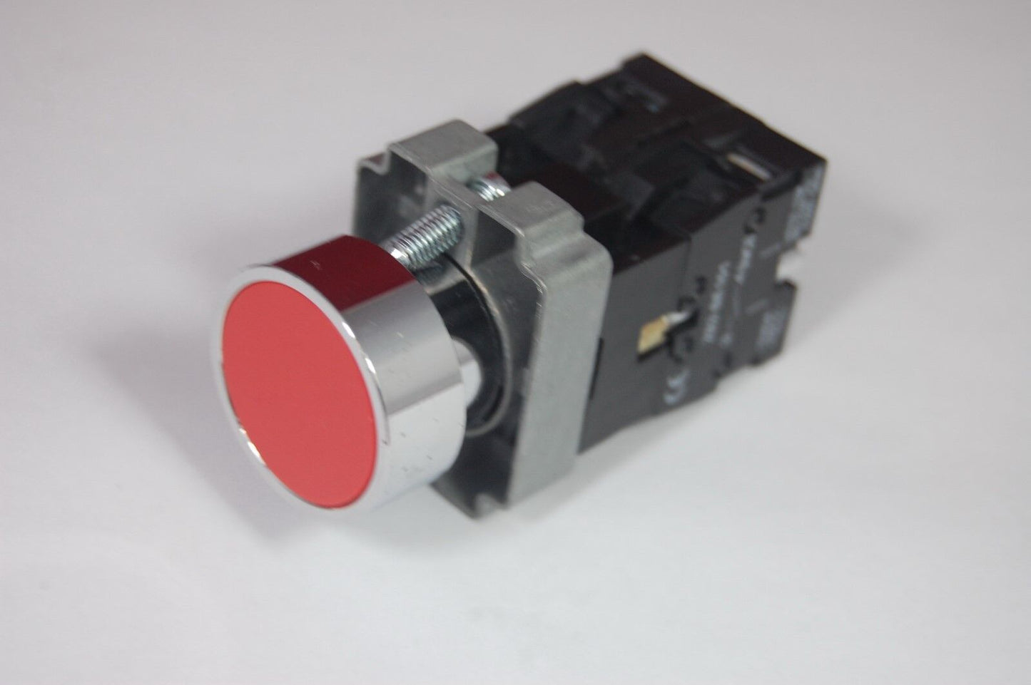 1PCS NEW FITS XB2 BA Series Maintain 22MM RED PUSHBUTTON Switch Maintain NC/NO