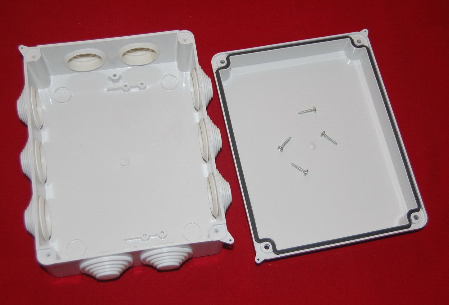 1PC Plastic Waterproof Electrical Junction box 200*155*80mm IP65