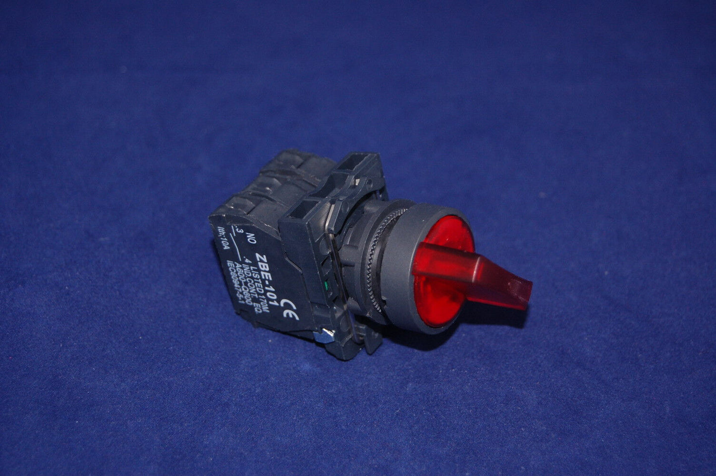 22mm ILLUMINATED Selector switch 3 Position Fits RED XB5AK154M5 220V Momentary