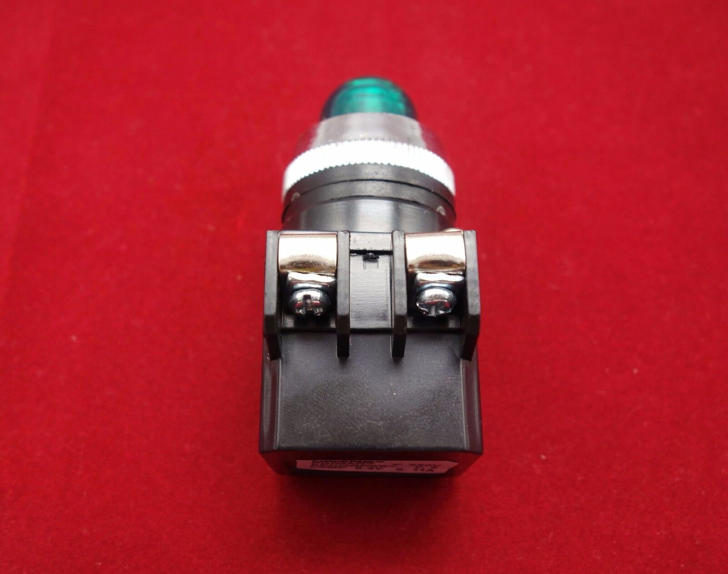 1PC Cutout 25mm Transformer type 220V Green Pilot Lamp KS Series