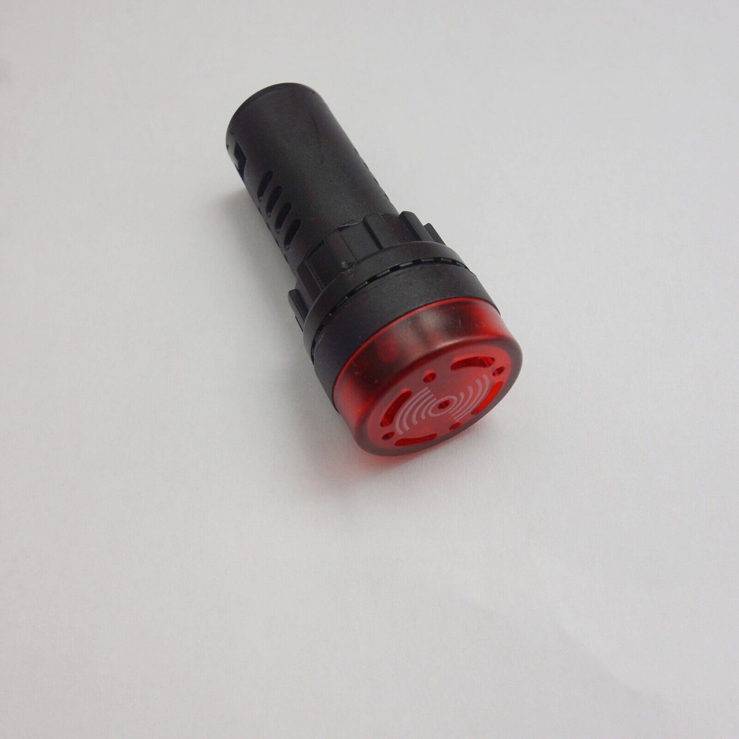 10PCS 120V 22mm Flash Light Red LED Active Buzzer Beep Indicator intermittently
