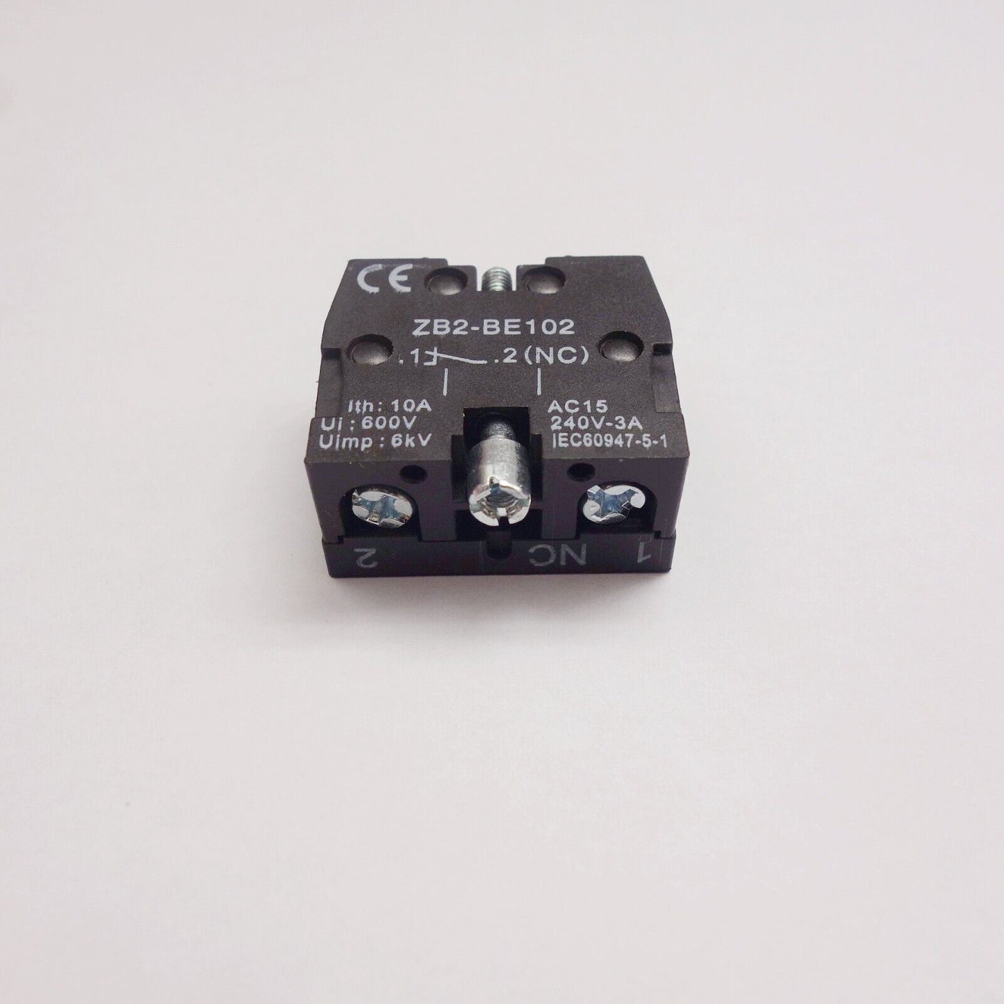 10PCS FITS ZB2-BE102 NC NORMAL CLOSE CONTACT BLOCK USE FOR XB2 Series Products