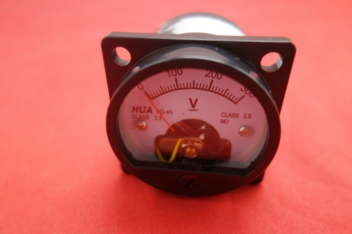 DC 0- 300V Analog Voltmeter Analogue Voltage panel meter SO45 directly Connect