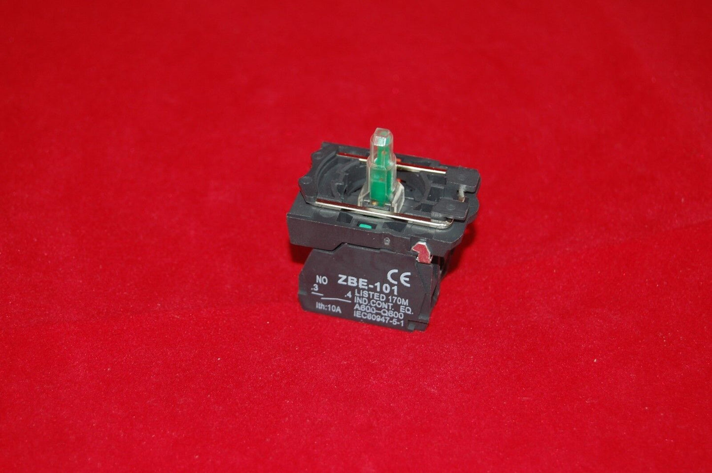 1PC Contact assemblies and light block blue LED Fits ZB5AW0M65 1NC/1NO 230V