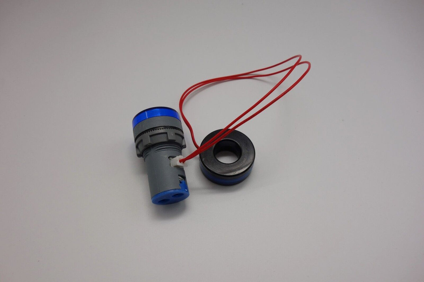 22MM Blue 3 digital LED AC 0-100A Ammeter AMP Current meter Pilot Light type