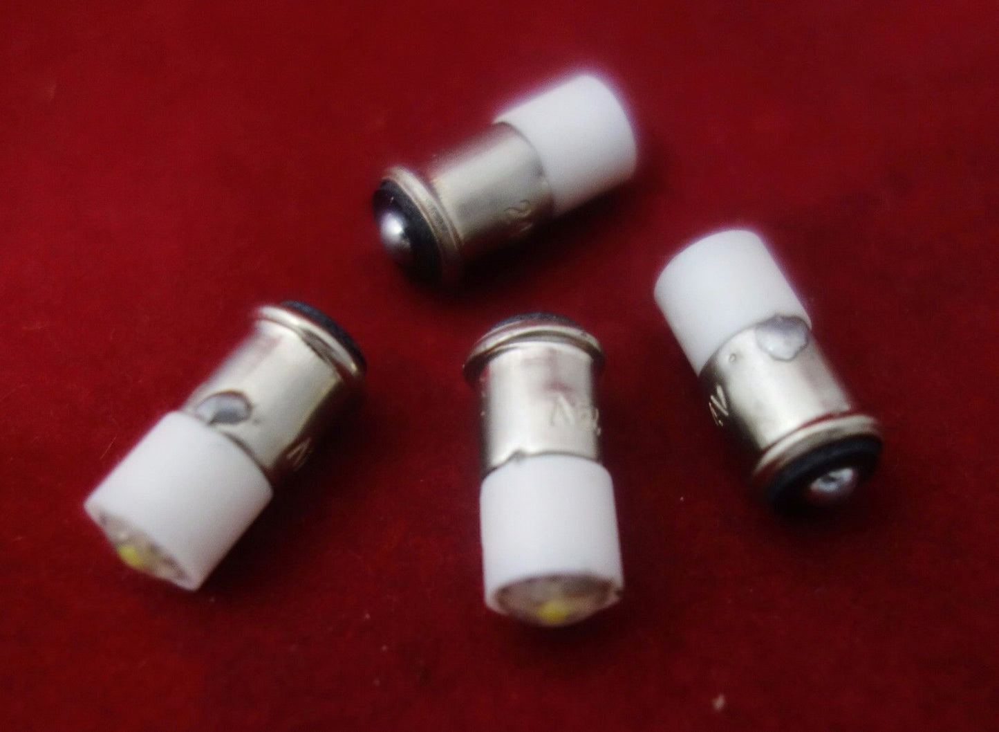 5PCS BA6S Mini LED BULB 12V AC/DC White COLOR