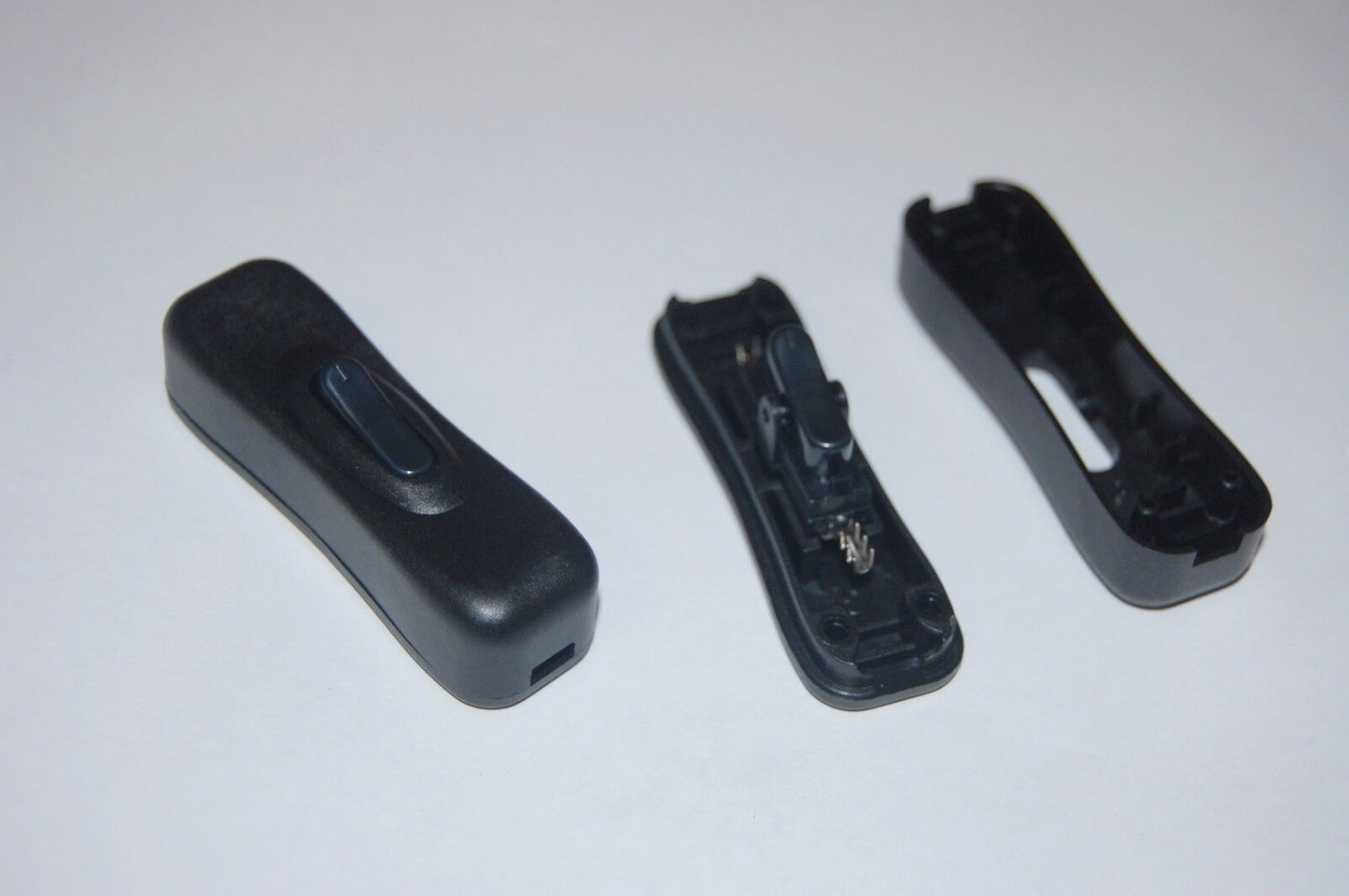 5PCS Black OFF/ON Bedroom In Line Cord Switch AC 250V 2A UL Certificated 304