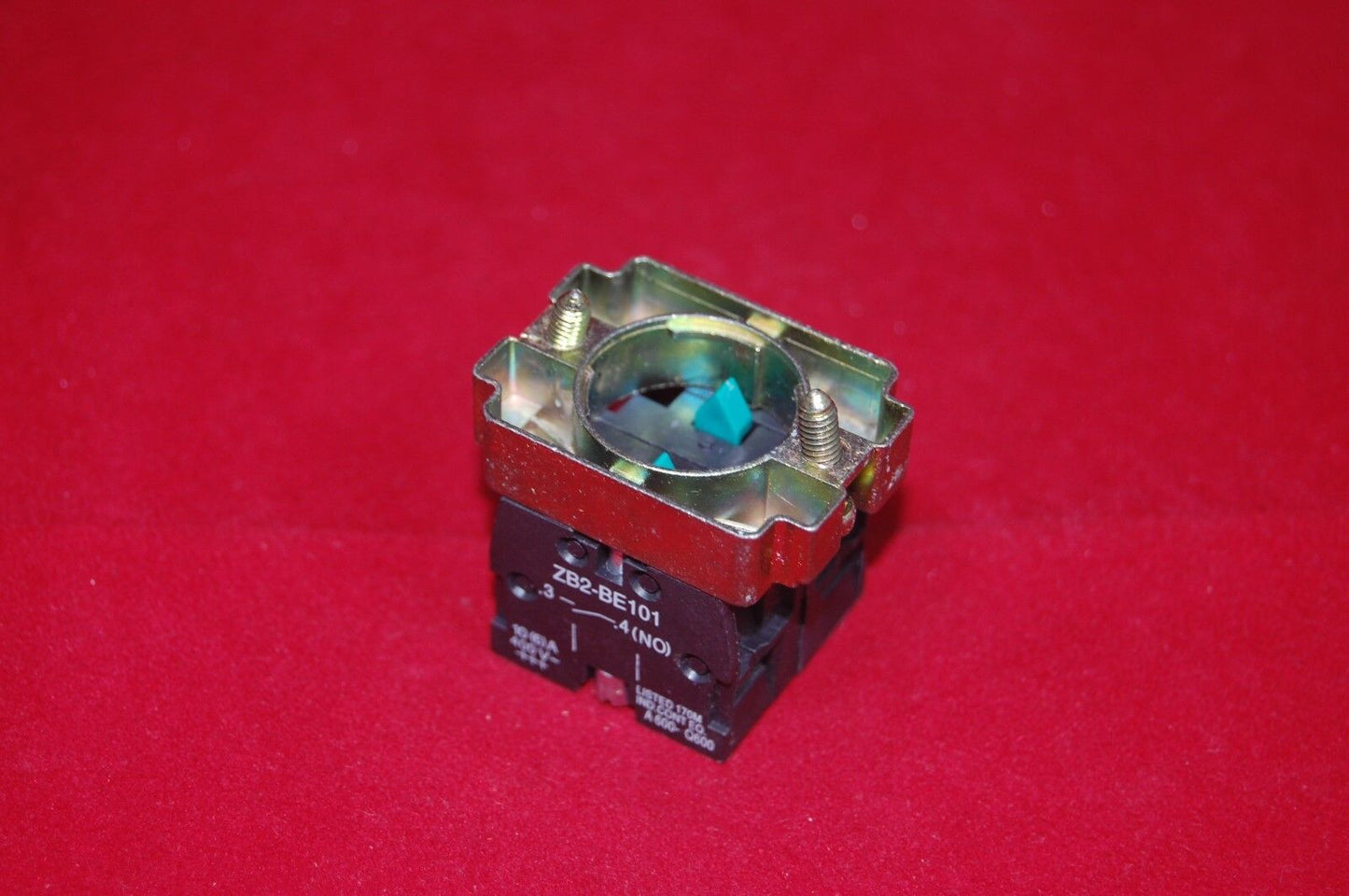 1 PC 2NO CONTACT BLOCK with metal mount body FITS XB2 Series Products
