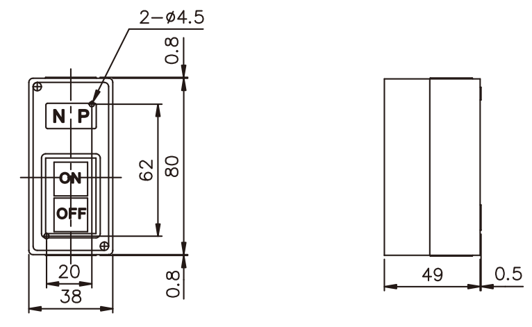 1PC 3 PHASES 2.2KW 15A ON/OFF Self-Locking POWER PUSHBUTTON SWITCH Fits TBSP315