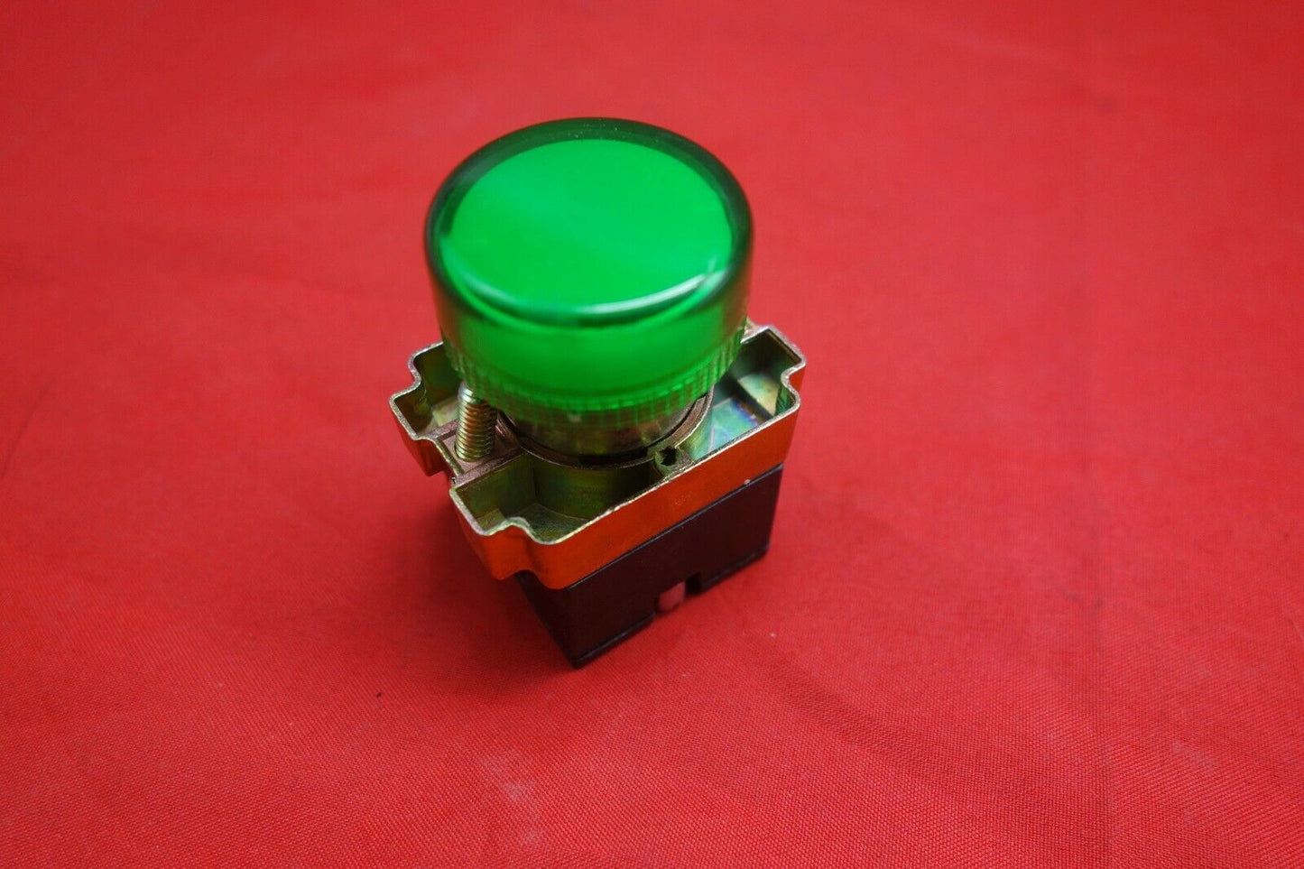 1PC 22MM Green LED Pilot Fits XB2 BV63 direct BA9S 24V AC/DC LED Blub included