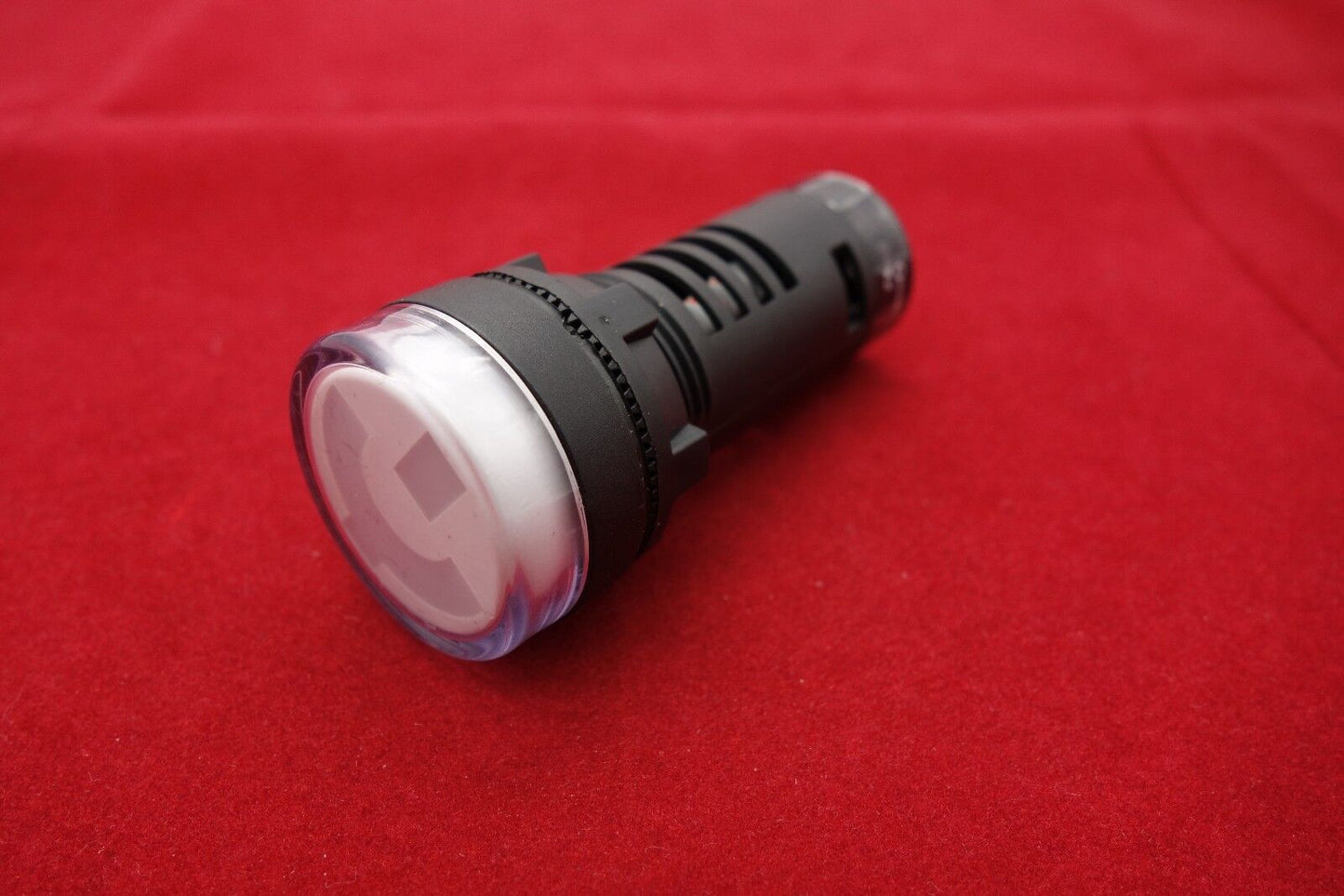 2PCS Cutout 22mm Red LED Circuit breaker Position Symbol Signal Indicator 24V