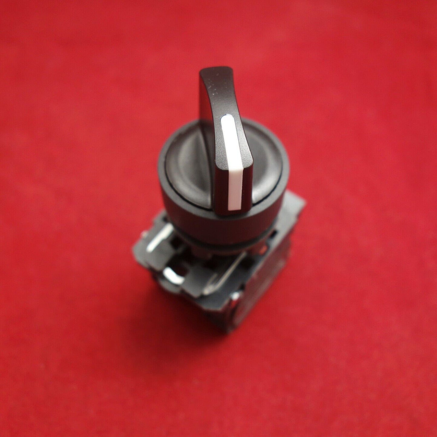 1PC 22mm Selector switch 3 Position Momentary Fits XB5AD53 2N/O SPRING RETURN