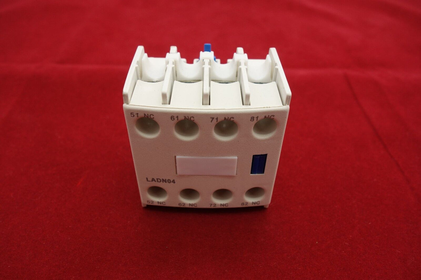 1PC Auxiliary Contact Block Fits LADN04 4NC USE FOR LC1D NEW TYPE CONTACTOR