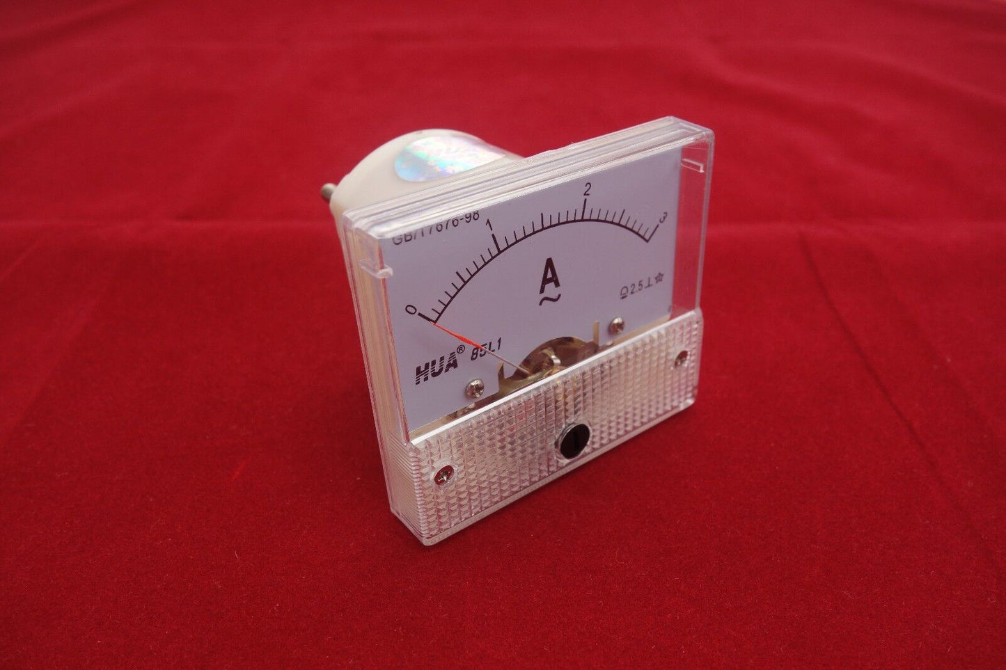 AC 3A Analog Ammeter Panel AMP Current Meter 85L1 0-3A AC directly connected