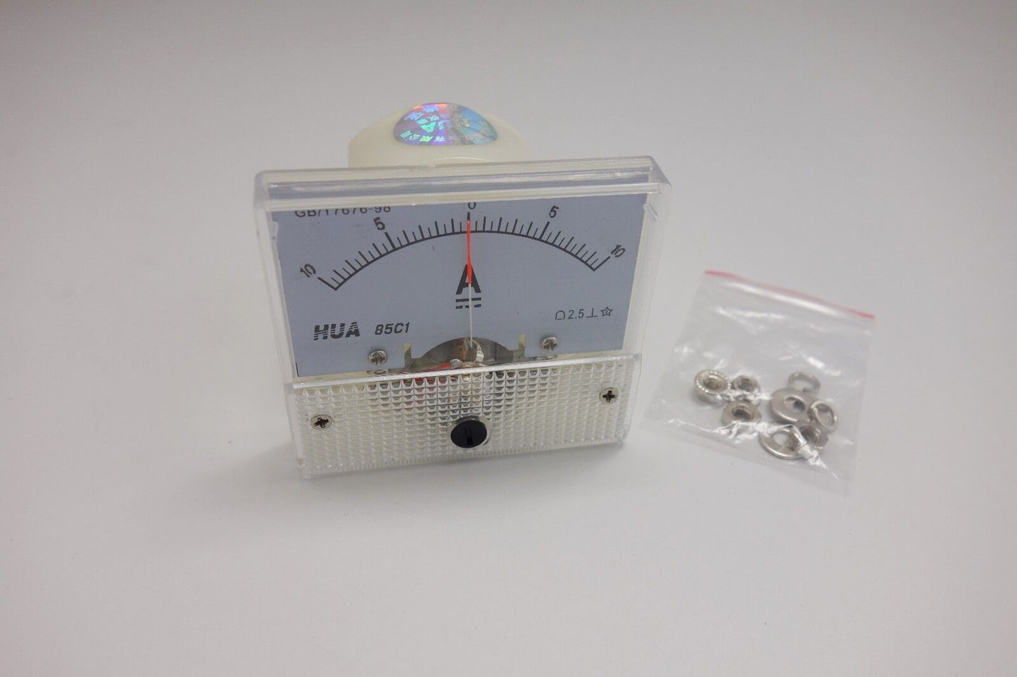 1PC DC Minus Zero Plus -10A-+10A Analog 85C1 Analogue Ammeter AMP Panel meter