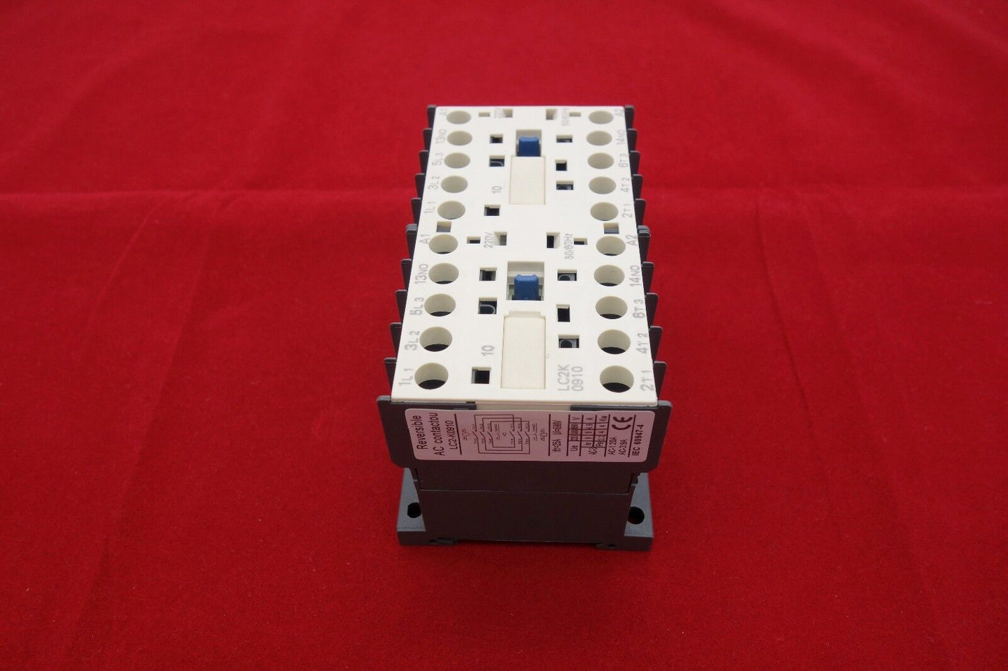 1PC Reversing FITS LC2 K0910 Mechanical Interlock CONTACTOR 9A 220V AC 50/60HZ