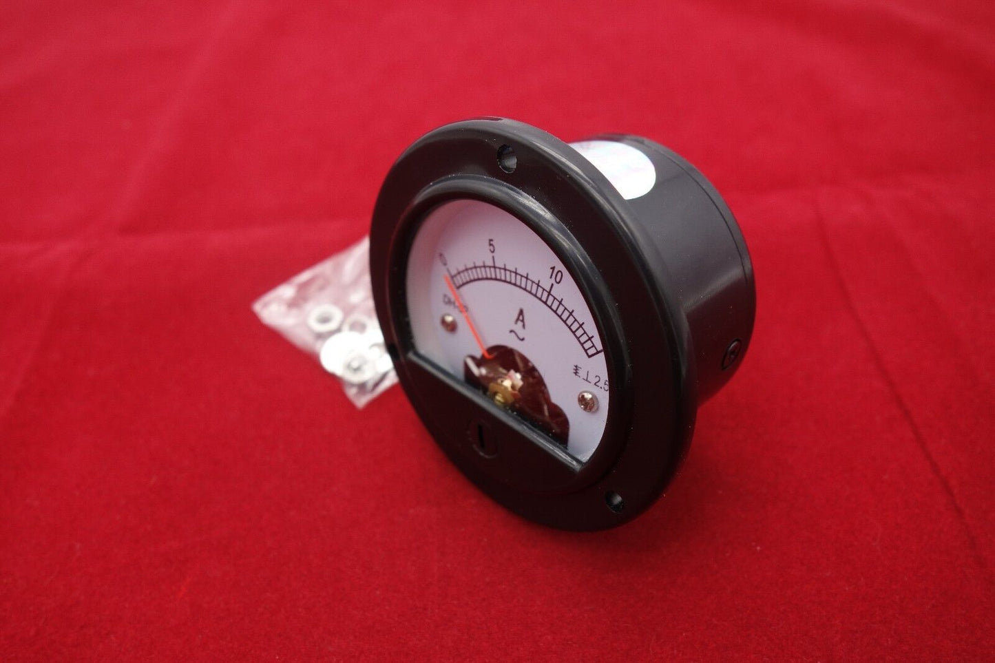 1pc AC 0-15A Round Analog Ammeter Panel AMP Current Meter Dia. 66.4mm DH52