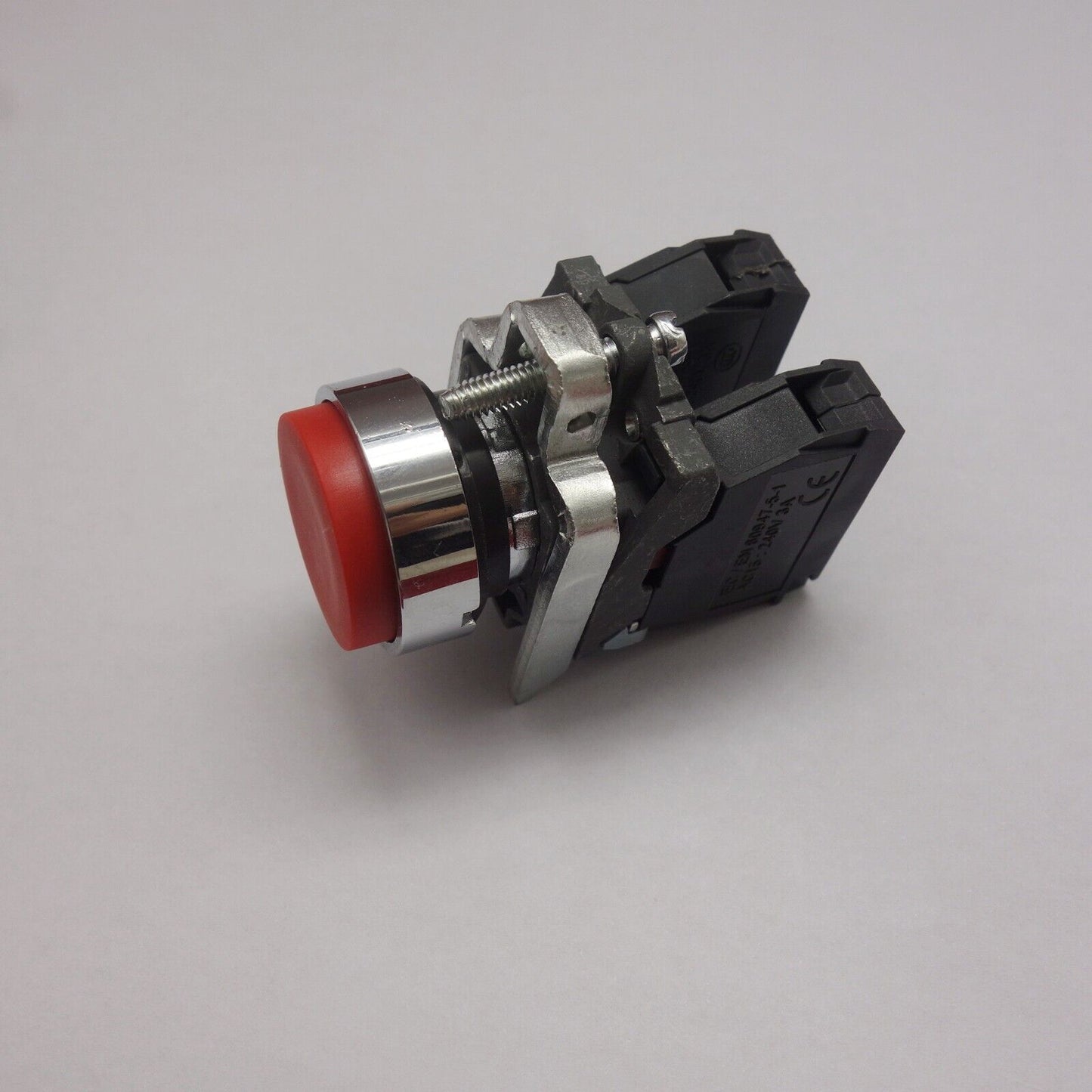 1PC 22MM Metal PUSH BUTTON SWITCH FITS XB4BL45 RED 1NC/1NO Projecting push