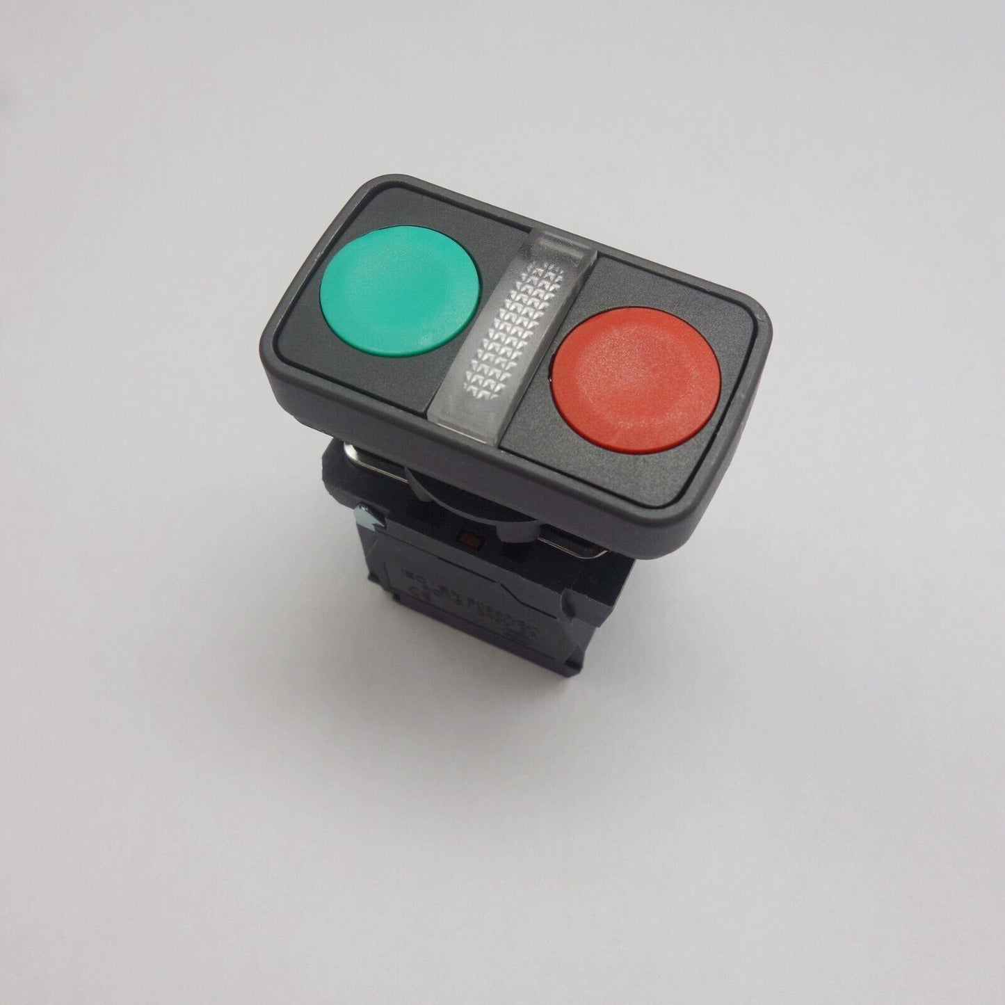 Illuminated double headed push button Fits XB5AW7... two flush Middle 110V LED