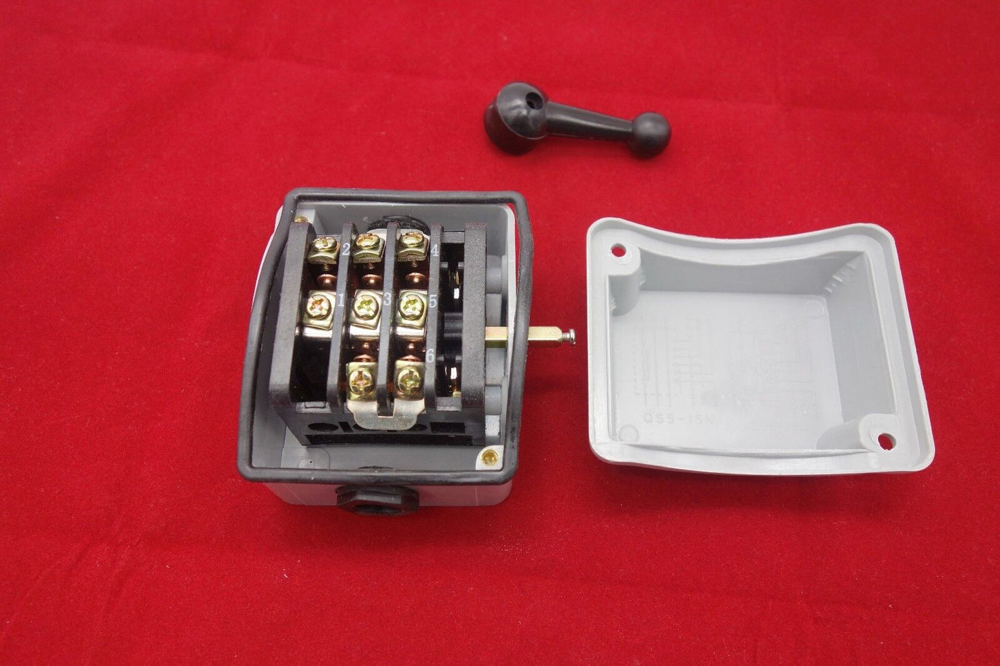 1PC Drum Switch Forward Stop Reversing Cam Starter Change Over Switch 15A QS5