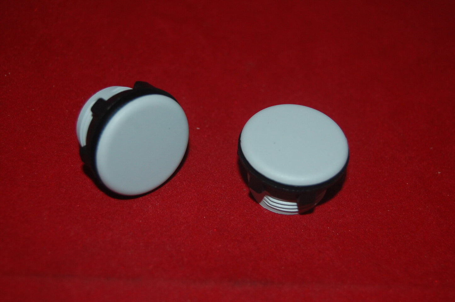 5PCS Plastic Circular Blanking Plug 22mm Fits ZB5-SZ3 Round Closing Plate Gray