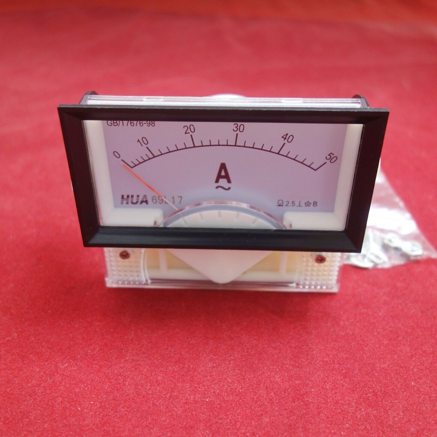 1pc AC 50A Analog Ammeter Panel AMP Current Meter 69L17 69L9 direct connect