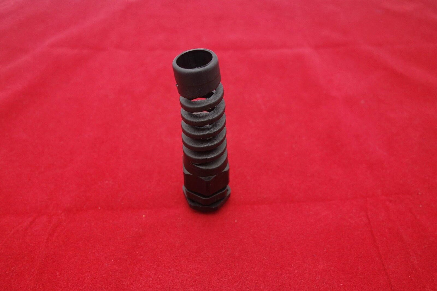 5PCS Black Spiral Cable Gland PG7 Cable Range 3-6.5MM Nylon IP68 Waterproof