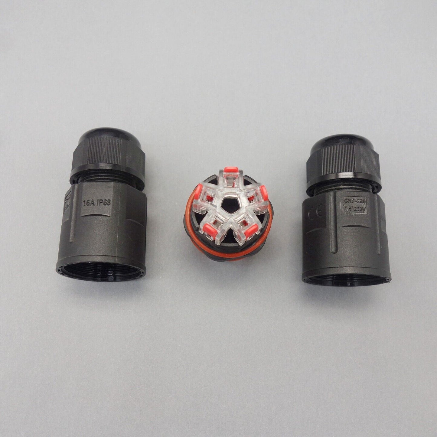 1PC CNP295 5P Waterproof Connector Polyamide Pa66 IP68 16A Screwless 0.5-1.5MM2