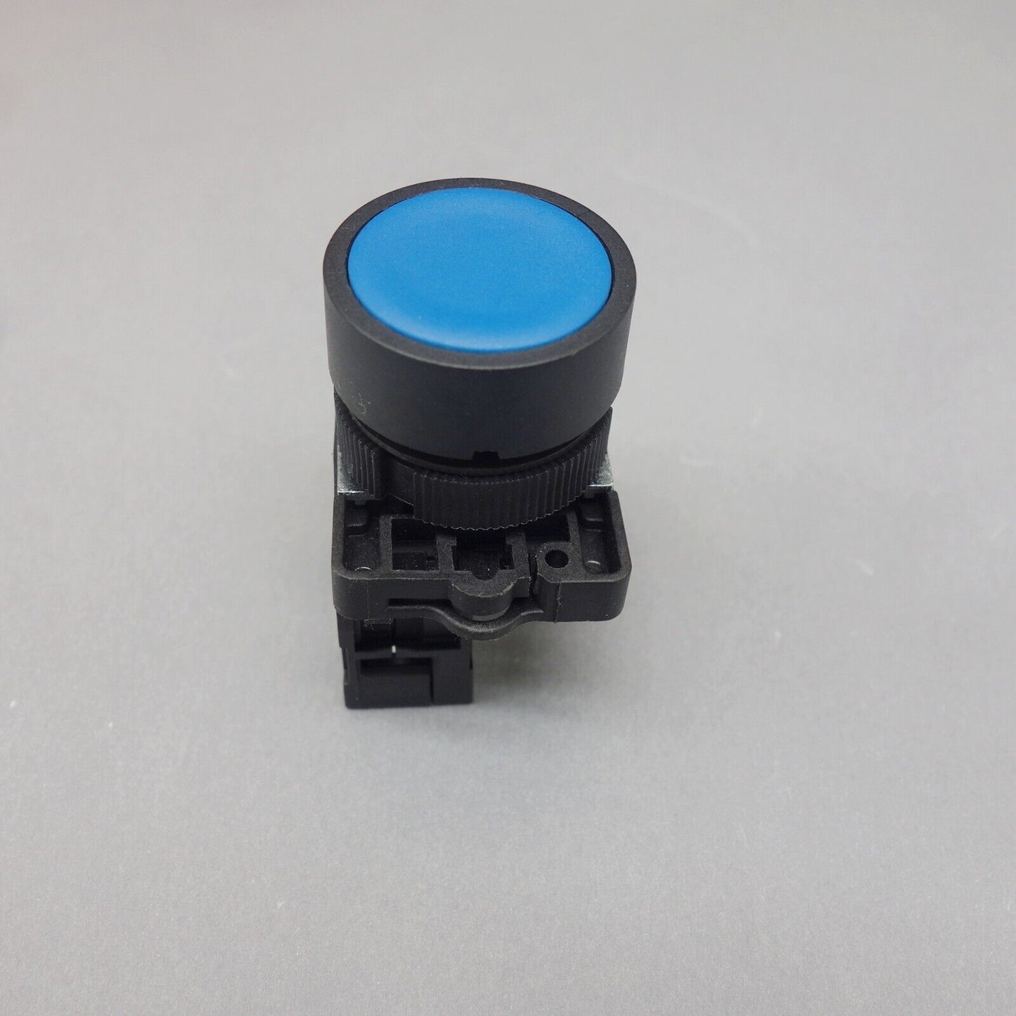 2PCS 22MM PUSHBUTTON SWITCH FITS XB2EA61 Blue 1No flush push Momentary Plastic