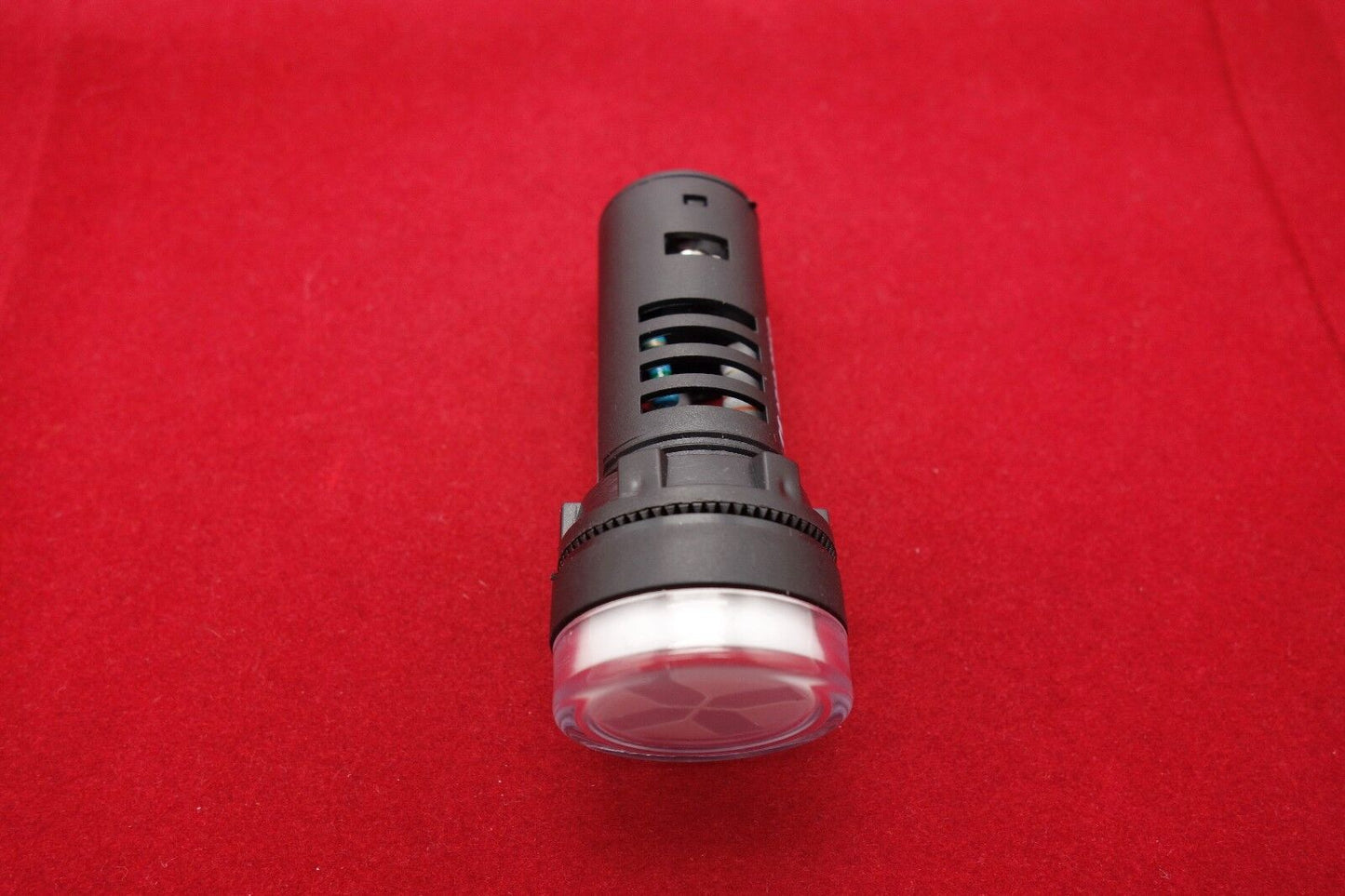 2PCS Cutout 22mm Red LED Isolation brake Position Indicator light 24V DC/AC