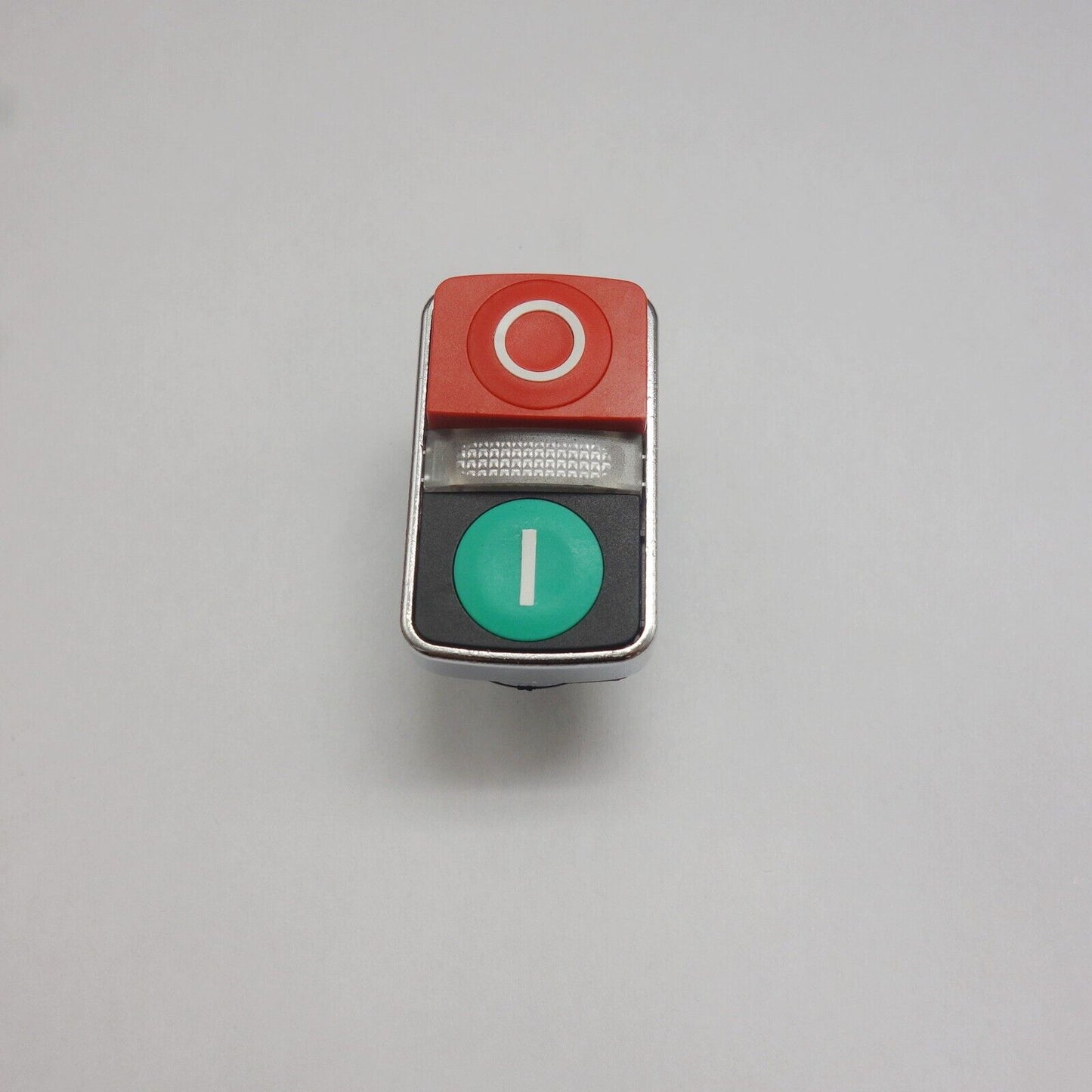 1PC 22MM Red and Green DOULE-HEADED middle Clear Switch head FITS ZB4BW7L3741