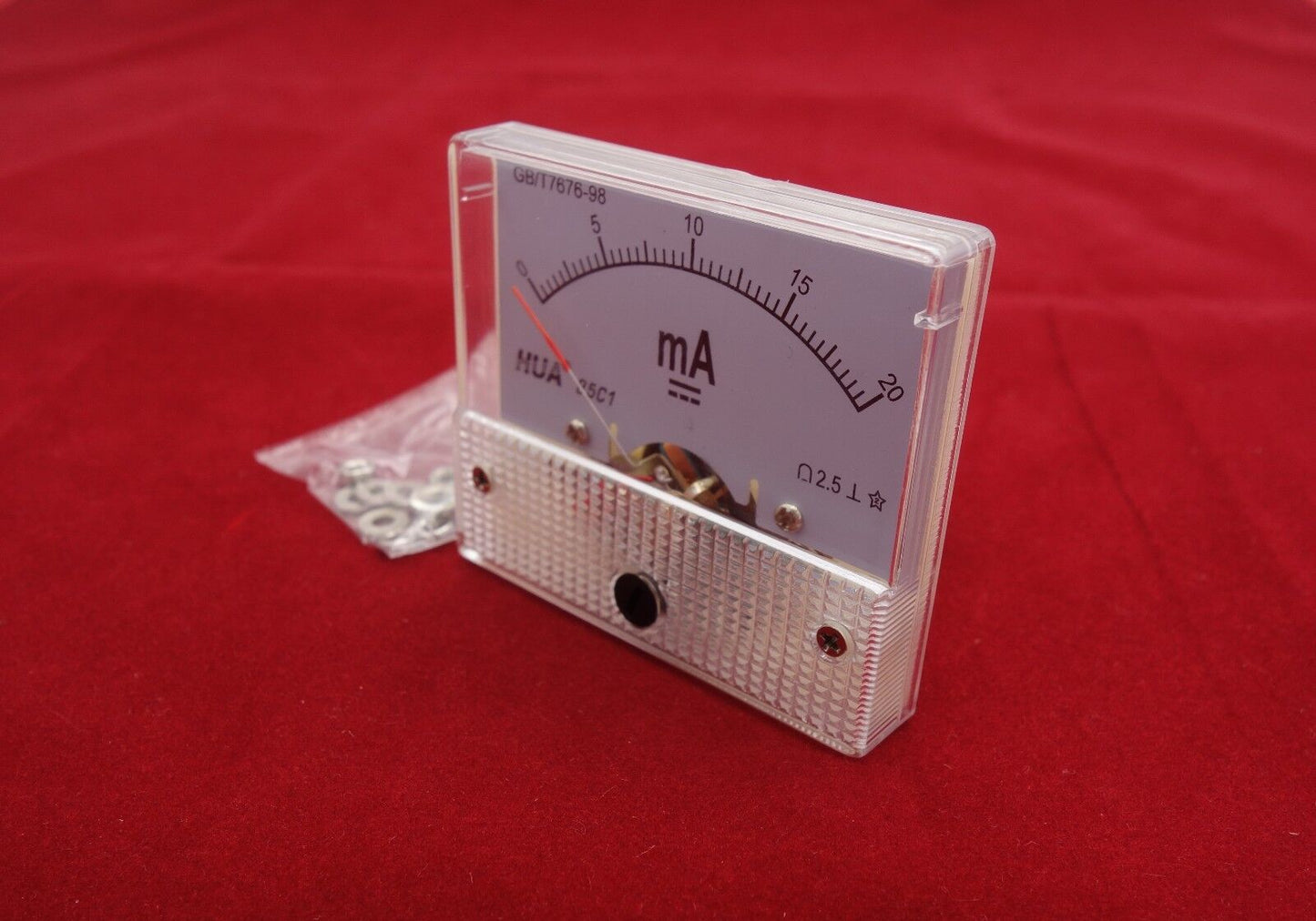 DC 20mA Analog Ammeter Panel Current Meter 85C1 0-20mA DC directly Connect
