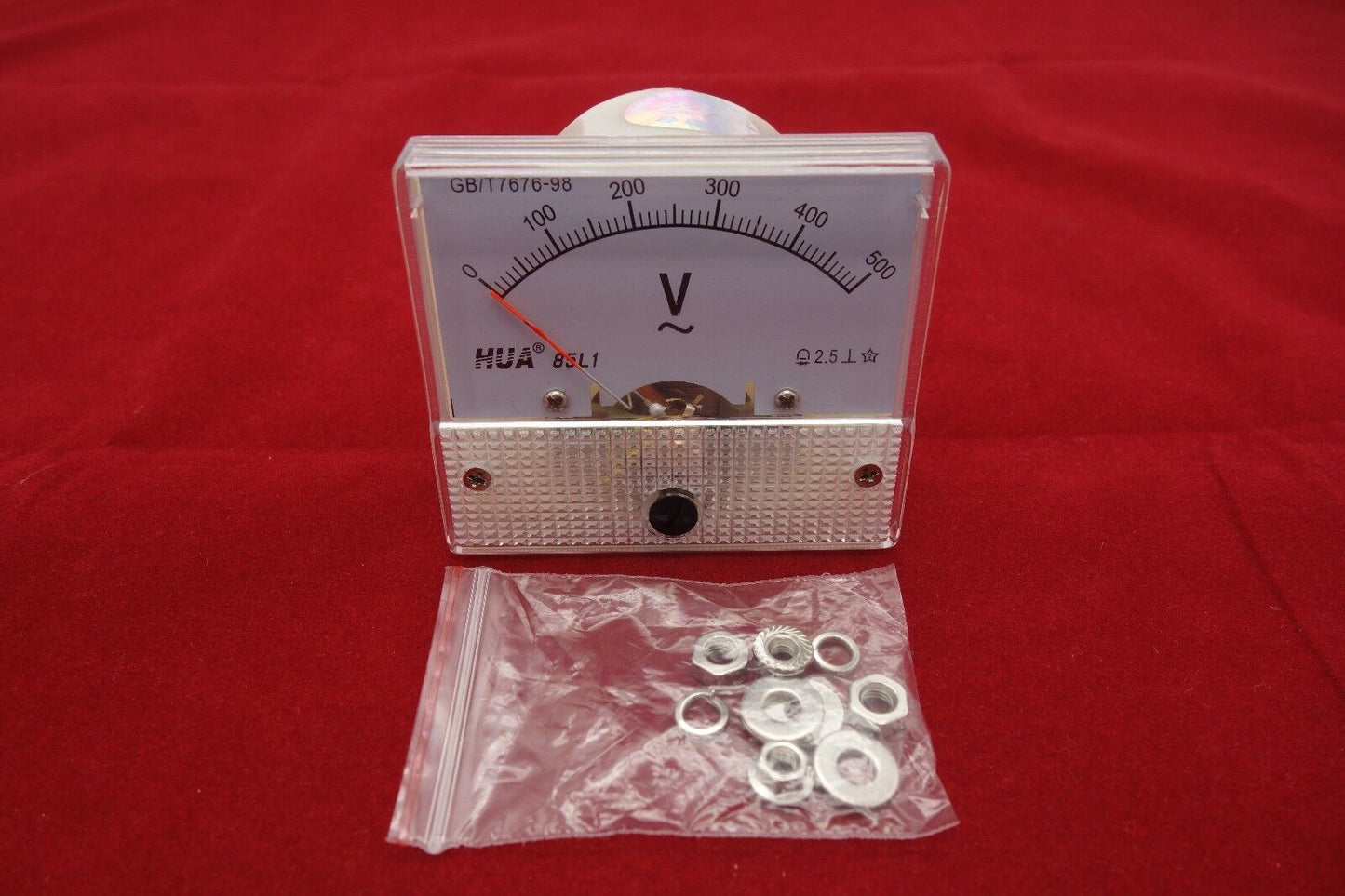 1 PC AC 0-500V Analog 85L1 Voltage Analogue Panel meter Directly connected