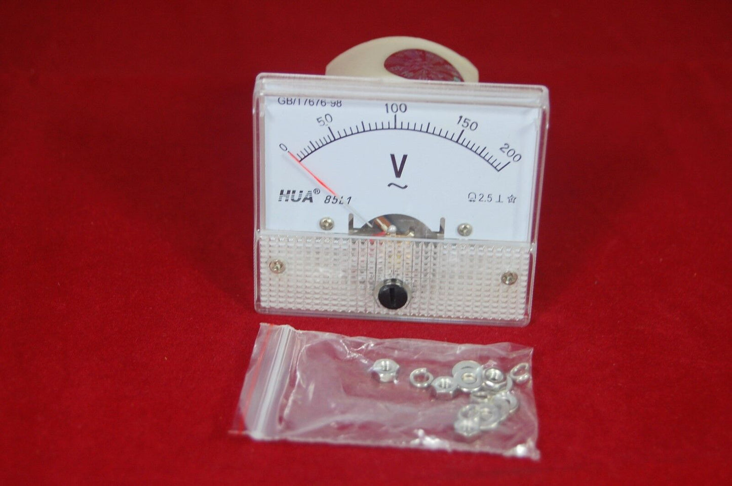 1 PC AC 0-200V Analog 85L1 Voltage Analogue Panel meter Directly connnected