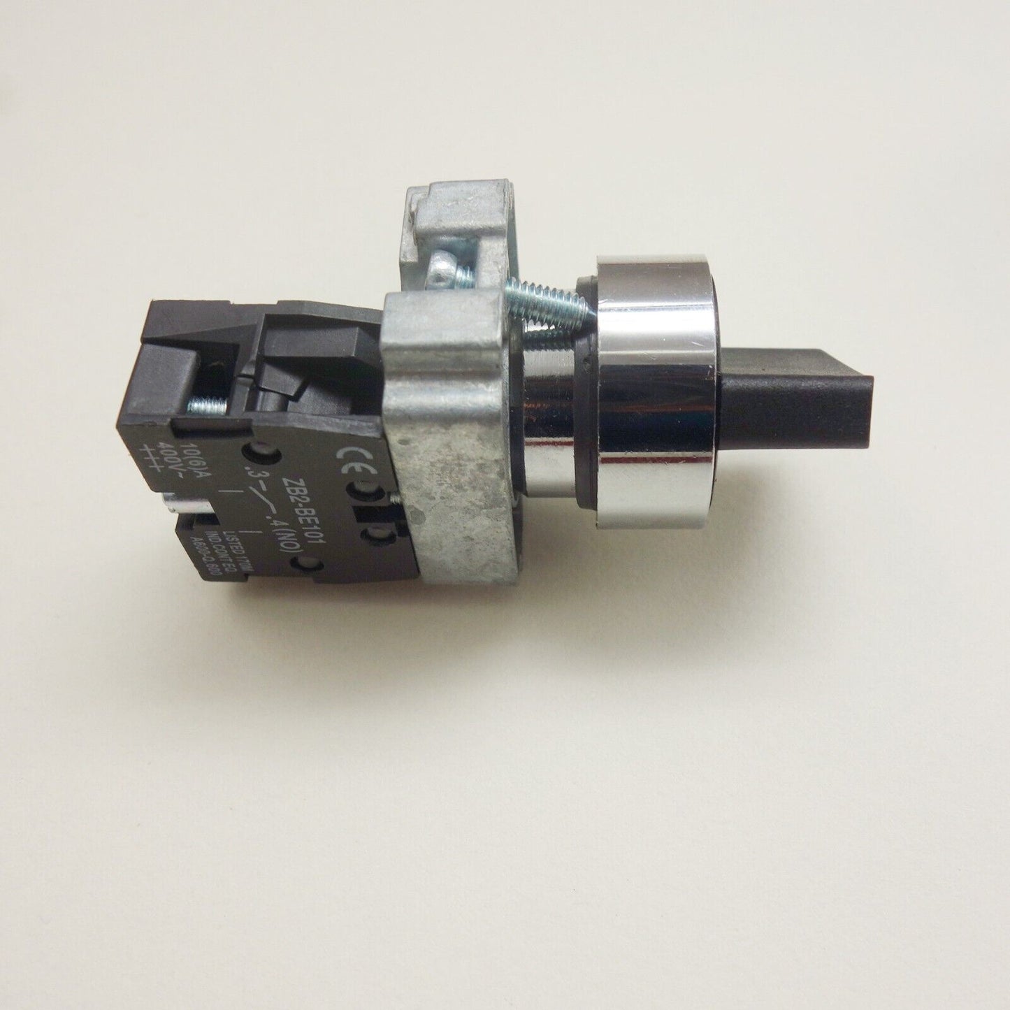 2PCS 22mm Select switch 2 Position Latching Fits XB2-BD21 Maintain Selector